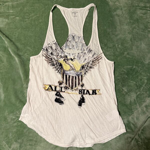 Converse All Star Graphic Racerback Tank Top Women’s L